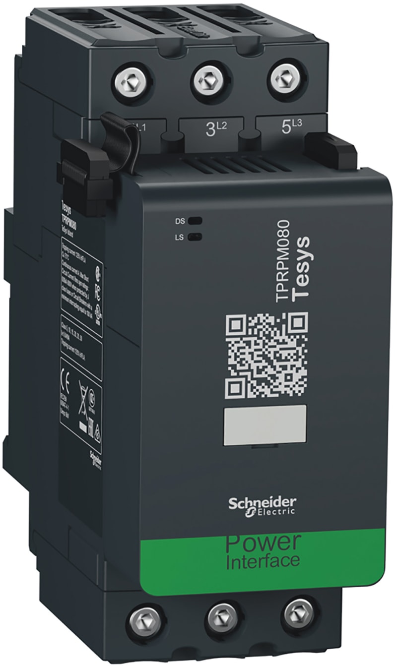 Schneider Electric Power interface module, TeSys island, 80A AC-1, 80A AC-3, 37kW / 50hp TPRPM080