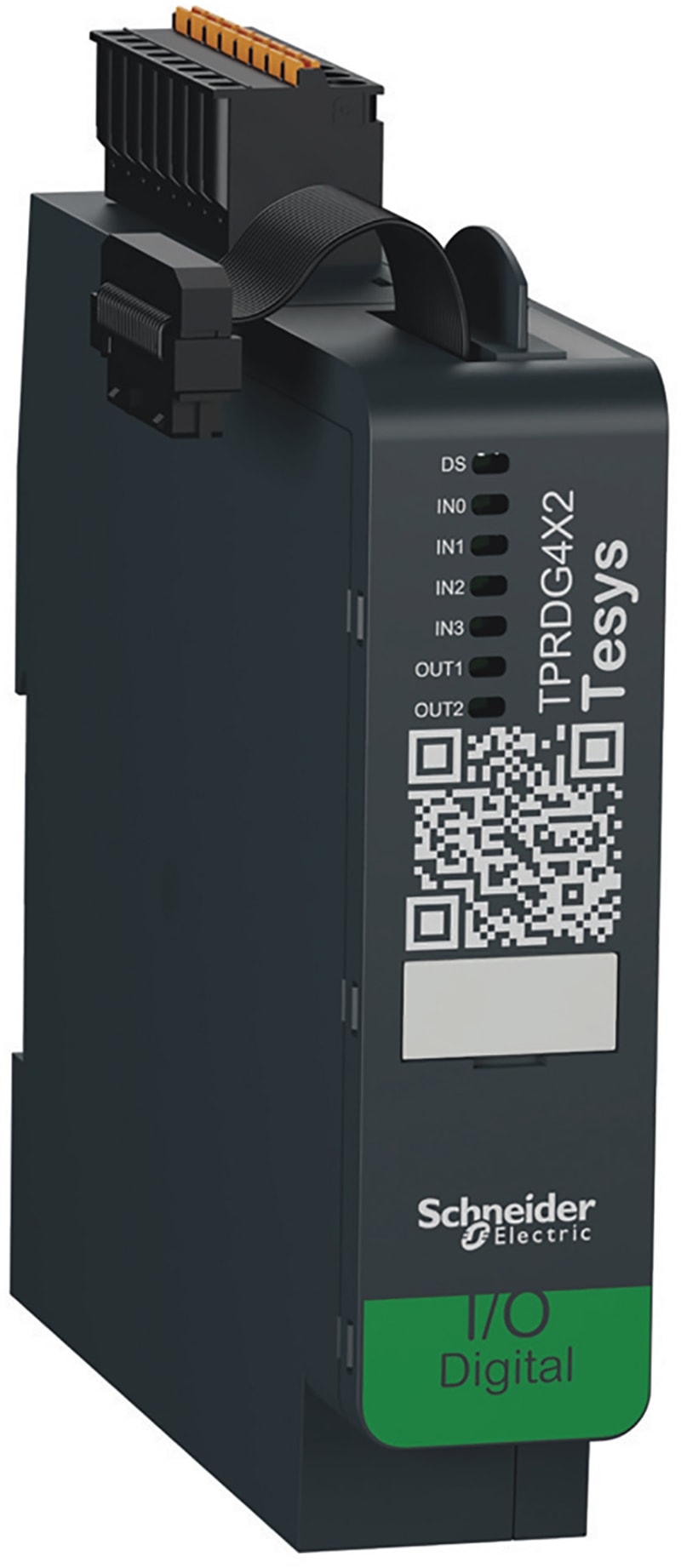 Schneider Electric TPRDG4X2 Digital IO module, TeSys island, 4 inputs, 2 outputs