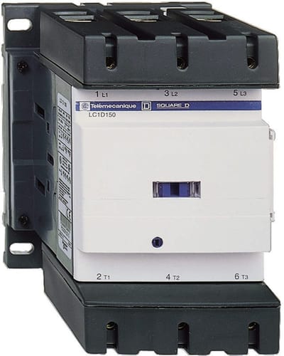 Schneider TeSys D Contactor LC1D150 150A 3P 220V AC Coil