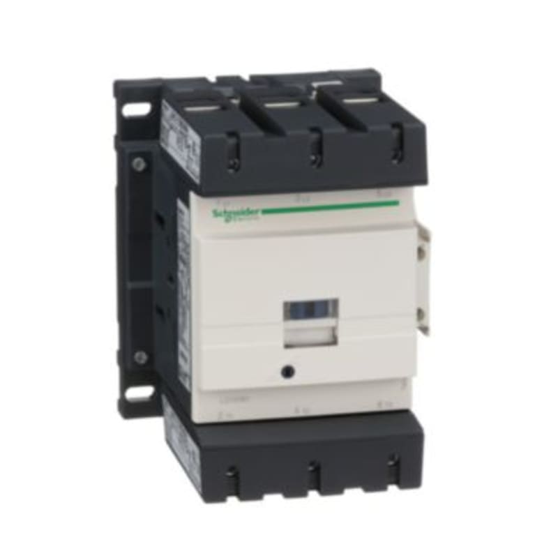 Schneider Electric Contactor, TeSys Deca, 3P(3NO), AC-3/AC-3E, <=440V, 150A, 440V AC 50/60Hz coil, screw clamp terminals LC1D150R7