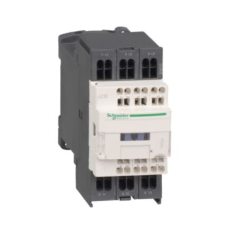 Schneider Electric TeSys D contactor - 3P(3 NO) - AC-3 - <= 440 V 25 A - 400 V AC coil LC1D253V7