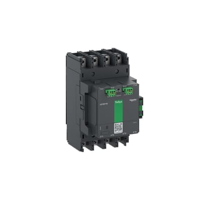 Schneider Electric High power contactor, TeSys Giga, 4 pole (4NO), AC-1 <=440V 330A, advanced version, 200…500V wide band AC/DC coil LC1G2254LSEA