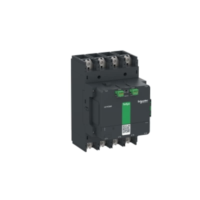 Schneider Electric High power contactor, TeSys Giga, 4 pole (4NO), AC-1 <=440V 700A, advanced version, 200…500V wide band AC/DC coil LC1G5004LSEA