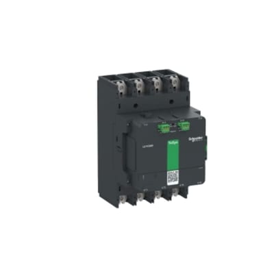 Schneider Electric High power contactor, TeSys Giga, 4 pole (4NO), AC-1 <=440V 700A, advanced version, 200…500V wide band AC/DC coil LC1G5004LSEA