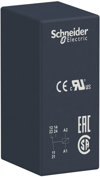 Schneider Electric Interface plug-in relay, 16 A, 1 CO, 230 V AC RSB1A160P7