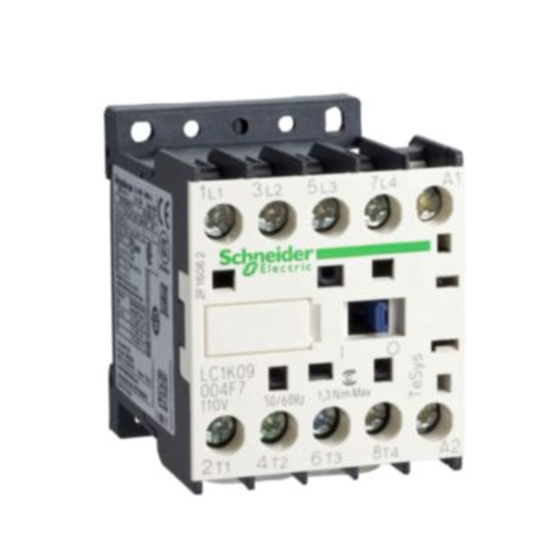 Schneider Electric TeSys K contactor - 4P (2 NO + 2 NC) - AC-1 <= 440 V 20 A - 48 V AC coil LC1K09008E7