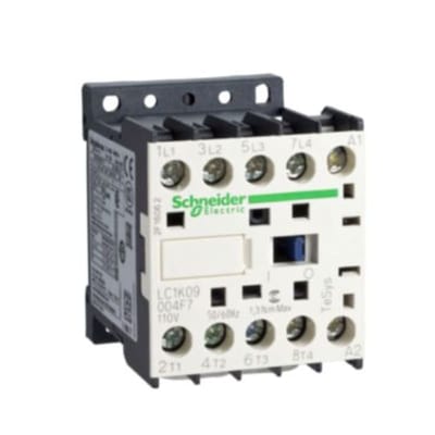 Schneider Electric TeSys K contactor - 4P (2 NO + 2 NC) - AC-1 <= 440 V 20 A - 48 V AC coil LC1K09008E7