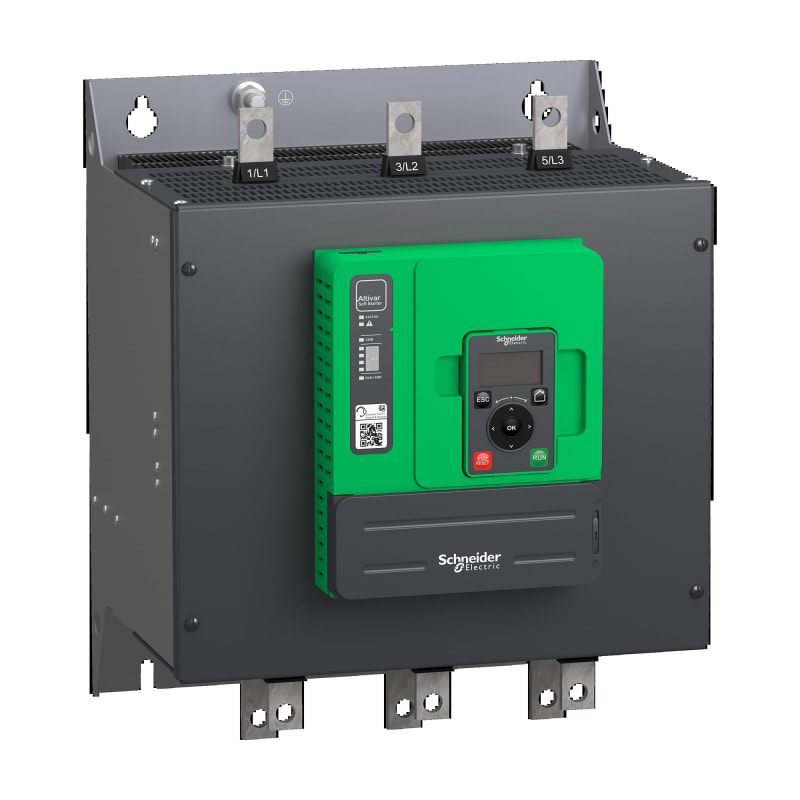 Schneider Electric Soft starter, Altistart 480, 210A, 208 to 690V AC, control supply 110 to 230V AC ATS480C21Y