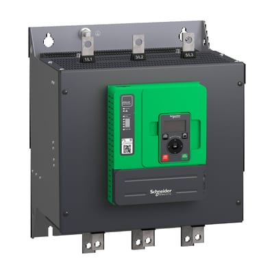 Schneider Electric Soft starter, Altistart 480, 250A, 208 to 690V AC, control supply 110 to 230V AC ATS480C25Y