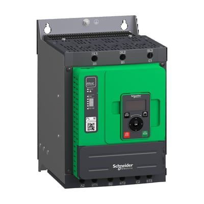 Schneider Electric Soft starter, Altistart 480, 75A, 208 to 690V AC, control supply 110 to 230V AC ATS480D75Y