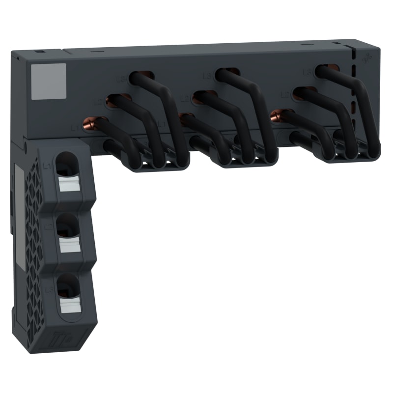 3 avgan. LF busbar GV2 63A Snap-In (GV2G3LA)