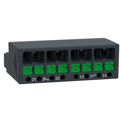 TeSys GV auxiliary contact Snap-In 1NO+1NC