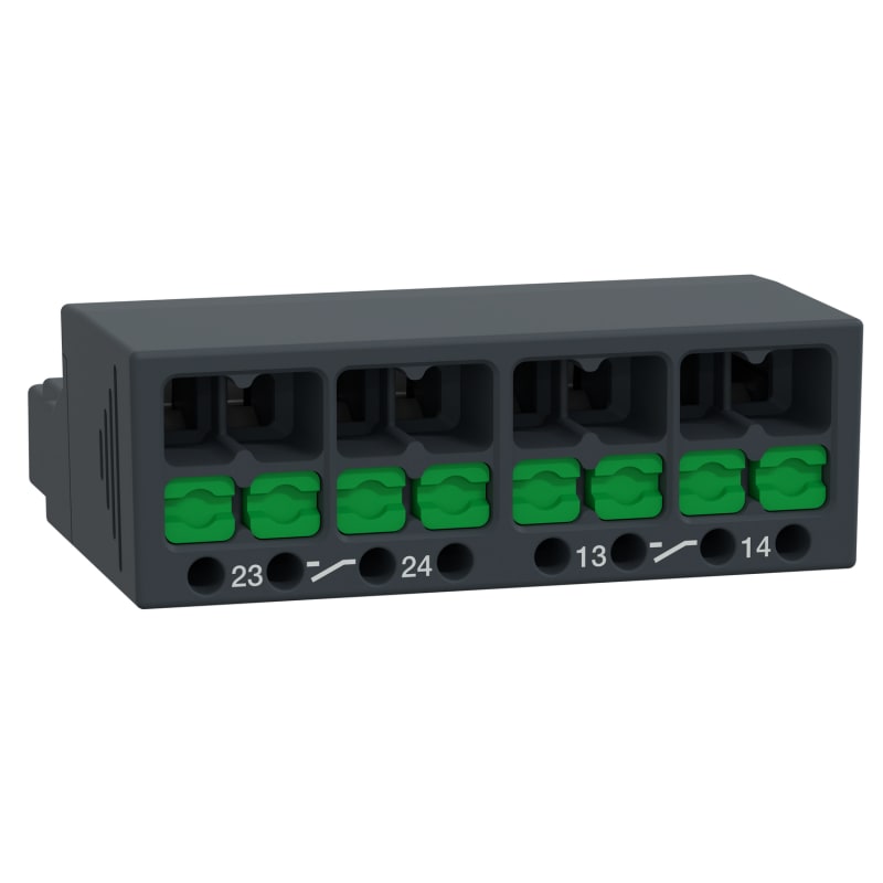 TeSys GV auxiliary contact Snap-In 2NO (GVAE20A)