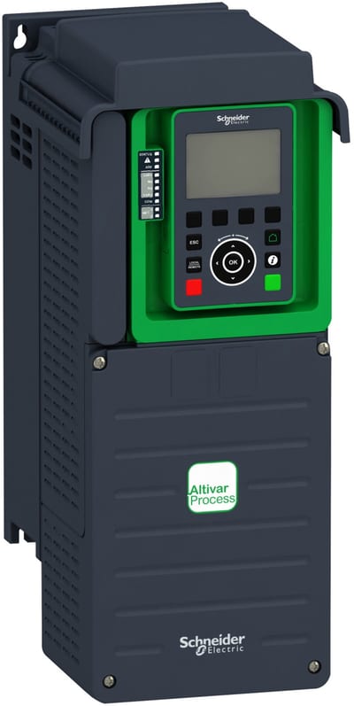 Schneider Electric variable speed drive, Altivar Process ATV900, ATV930, 7.5kW, 400 to 480V, with braking unit, IP21 ATV930U75N4