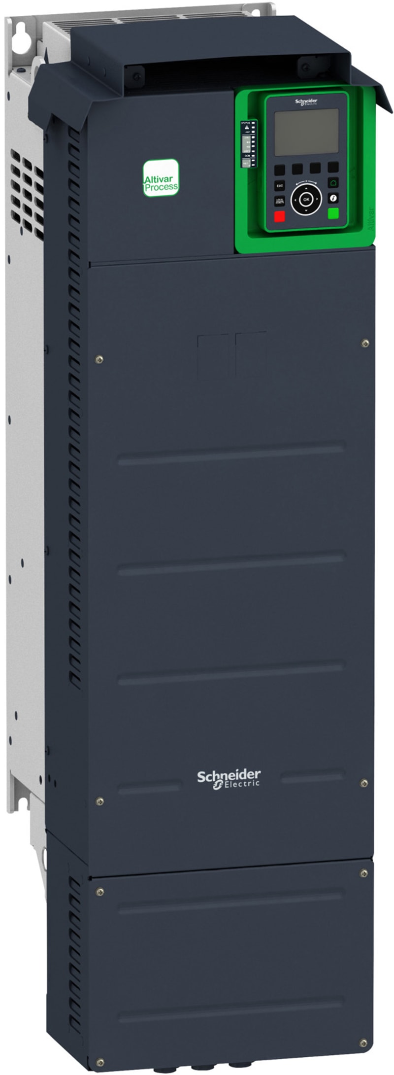 Schneider Electric variable speed drive, ATV930, 90kW, 400/480V, w/o braking unit, IP21 ATV930D90N4C
