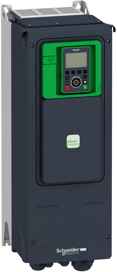 Schneider Electric variable speed drive, ATV950, 11kW, 400/480V, with braking unit, IP55 ATV950D11N4