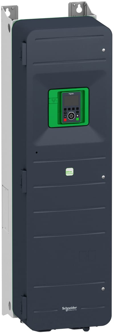 Schneider Electric variable speed drive, ATV950, 55kW, 400/480V, with braking unit, IP55 ATV950D55N4