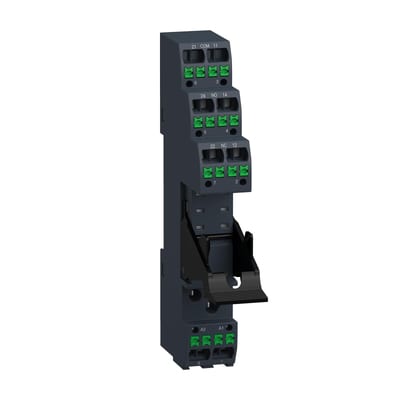 Plinth for RSB2 relay push-in