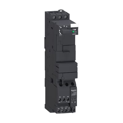Schneider Electric Reversing power base, TeSys U, 3P, 38A/690V, coil 110-240V AC/DC LU2B38FU