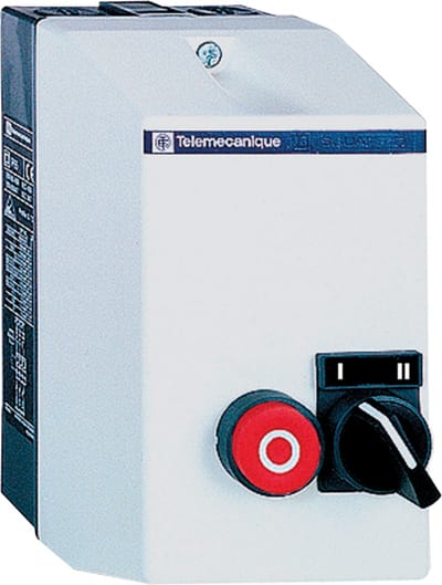 Schneider Electric TeSys LE - enclosed DOL reversing starter - 9 A - 230 V AC coil LE2D09P7
