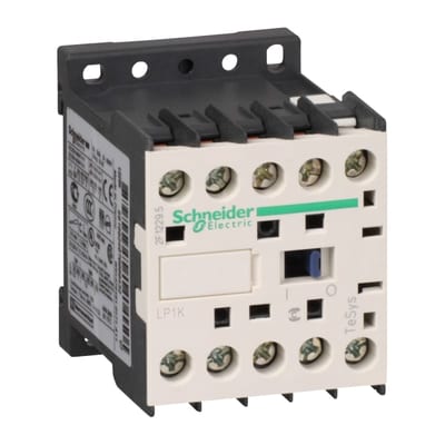Schneider Electric TeSys K contactor - 4P (4 NO) - AC-1 <= 440 V 20 A - 24 V DC coil LP1K09004BD