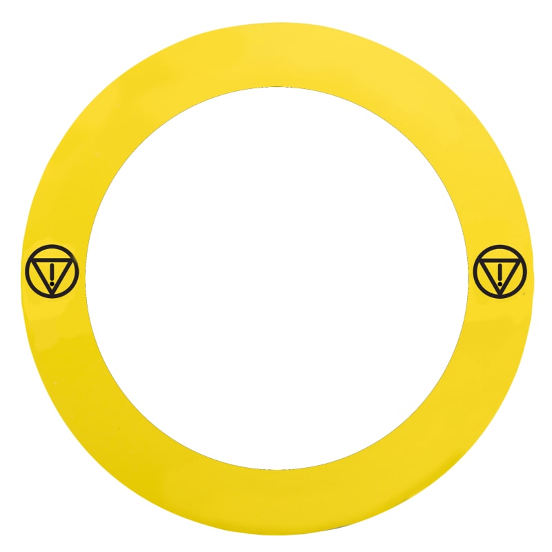 Sign Ø90 f/XB5AS84WXX IEC (ZBY8L140)