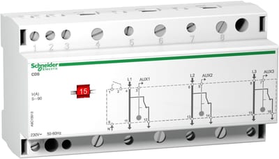 Schneider Electric CDS - three phase load-shedding contactor - 1 channel per phase A9C15913