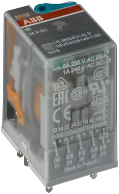Auxiliary Relay Pluggable CR-M110DC4