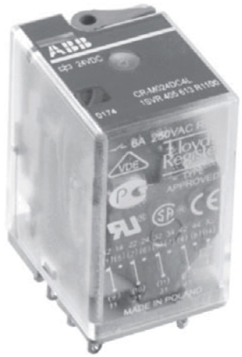 Pluggable Relay CR-M220DC4L (1SVR405613R9100)
