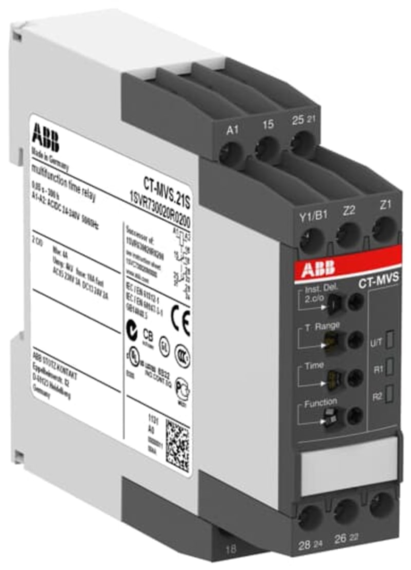 TIME Relay CT-MVS.21S (1SVR730020R0200)