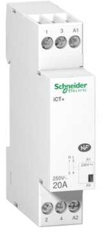 Schneider Electric iCT plus 20A 1P Uc 230VAC A9C15030
