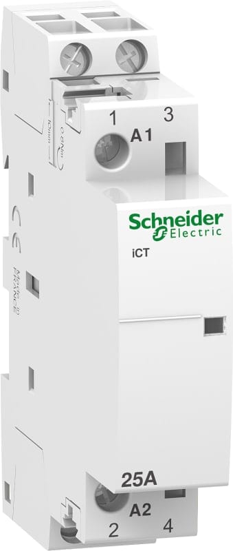 Schneider Electric iCT 25A 2NO 24V 50Hz contactor A9C20132