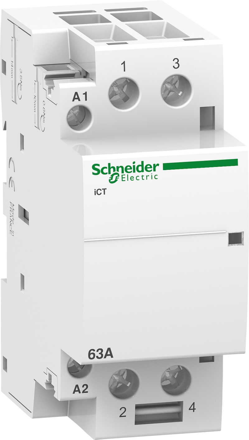 Schneider Electric iCT 63A 2NO 24V 50Hz contactor A9C20162