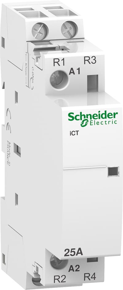 Schneider Electric iCT 25A 2NC 127V 60Hz contactor A9C20436