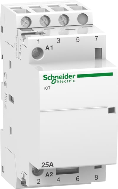 Schneider Electric iCT 25A 3NO 220...240V 60Hz contactor A9C20633