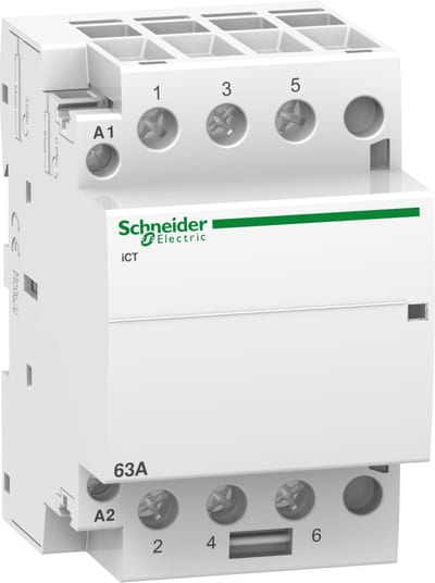 Schneider Electric iCT 63A 3NO 220...240V 60Hz contactor A9C20663