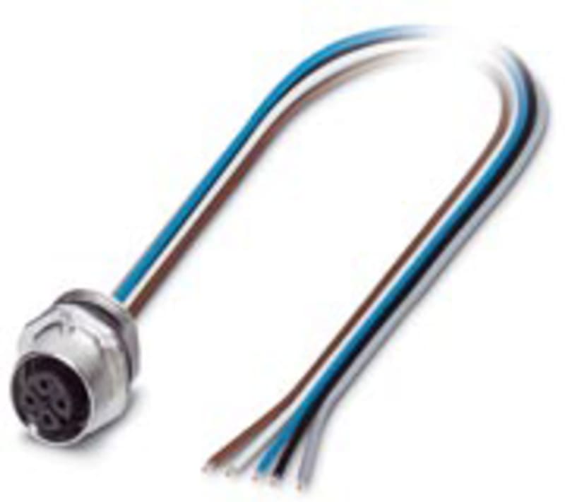 Flush-Type Connector (SACC-E-FS-5CON-M16/0,5 SCO)