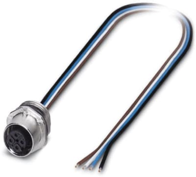 Flush-Type Connector (SACC-E-FS-4CON-M16/0,5 SCO)
