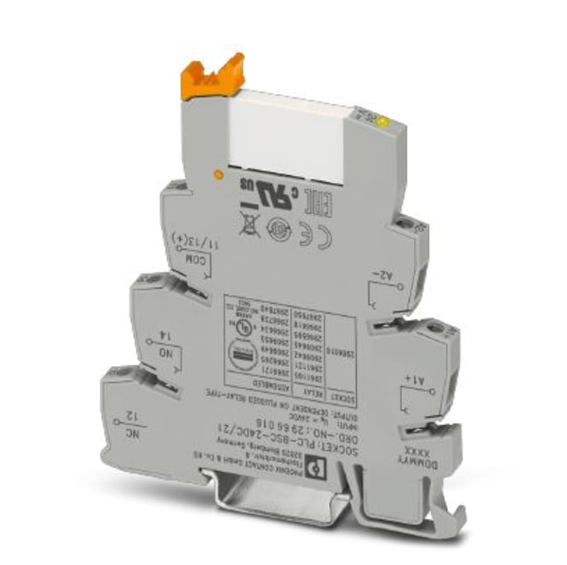 Relay, complete, 1 changeover, 6.2 mm (PLC-RSC- 24DC/21)