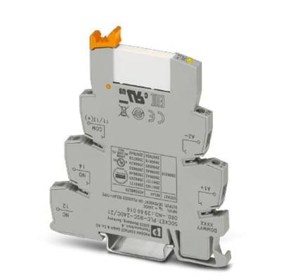 Relay, complete, 1 changeover, 6.2 mm