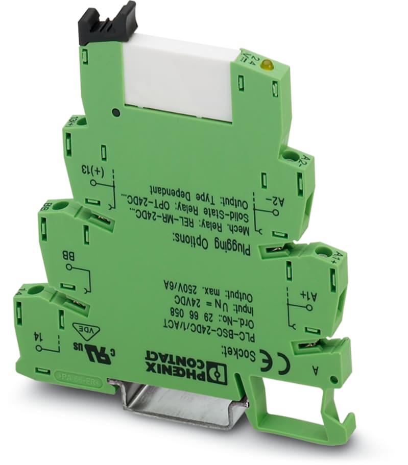 Relay Complete "actuator" 6,2mm (plc-RSC- 24DC/ 1/Act)