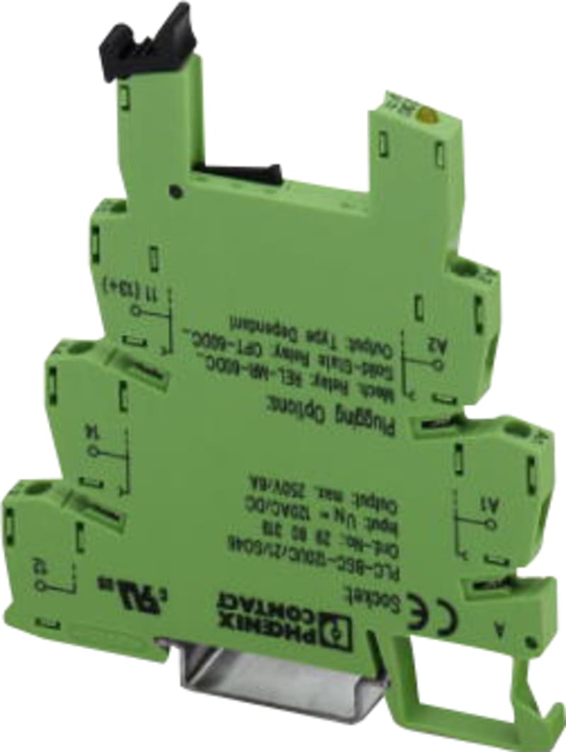 Relay Plinth 1 Changeover 6,2mm (PLC-BSC-230UC/21)
