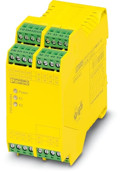 Safety Relay (PSR-SCP- 24UC/ESAM4/8X1/1X2)