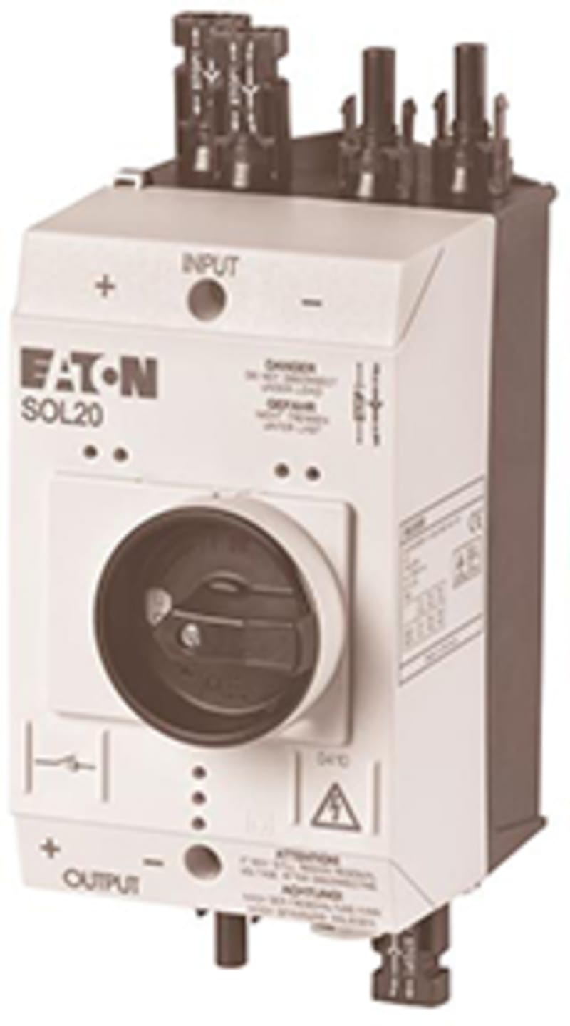 Isolating switch, DC current, 20A, 2 strenger (SOL20/2MC4)