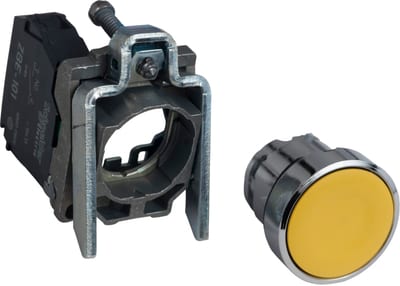 PUSH-Button Yellow 1NO (XB4BA51)