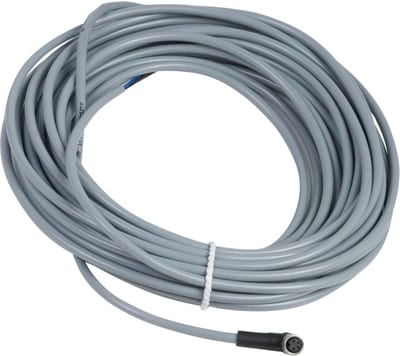 Telemecanique XZCPV1041L10 Sensor Cable, M8 female, 4-pin, PVC, 10 m