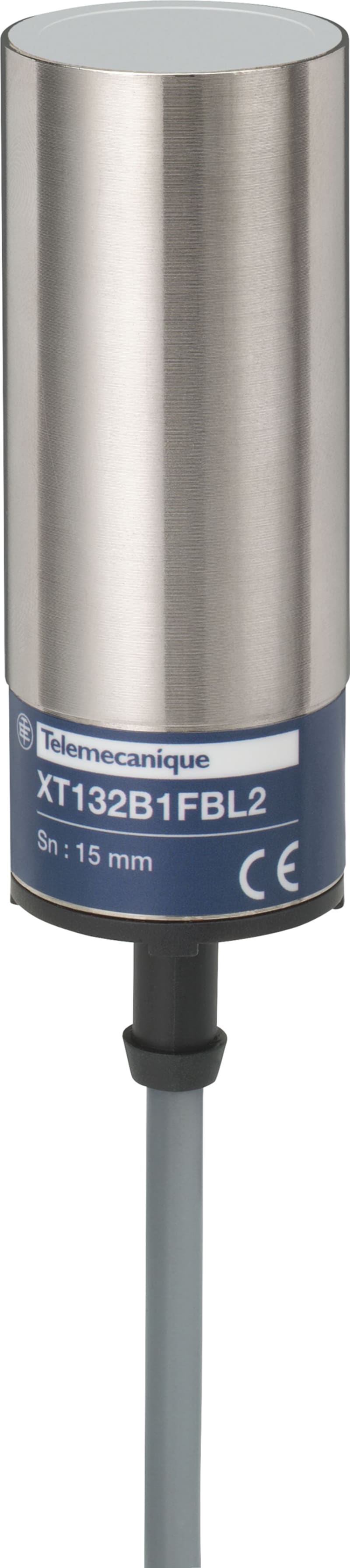 Telemecanique XT132B1FAL2 Capacitive Proximity Sensor Ø32 mm, NO, 2 m cable