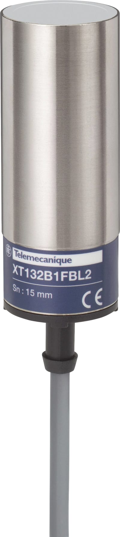 Telemecanique XT132B1FAL2 Capacitive Proximity Sensor Ø32 mm, NO, 2 m cable