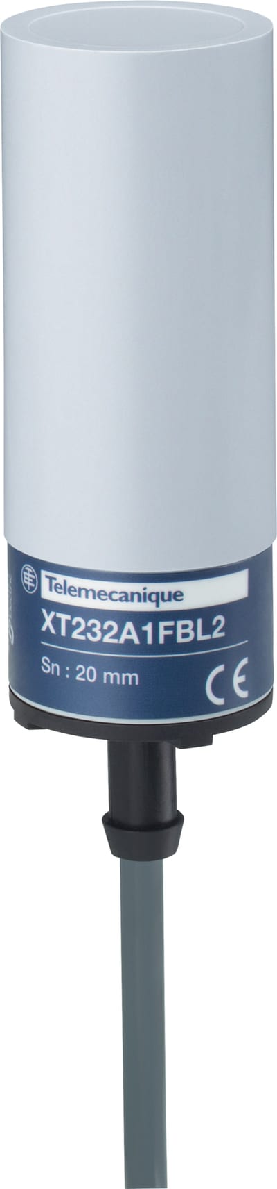 Telemecanique XT232A1FAL2 Capacitive Proximity Sensor Ø32 mm, AC 2-Wire, NO, 2 m cable
