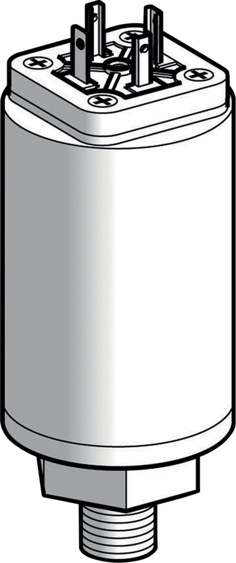 Telemecanique XMLDM02V1S11 Dual-Stage Vacuum Switch, −0.12 to −1 bar, Fixed Differential